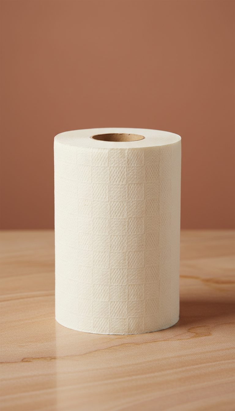 MIDEAST INTERNATIONAL premium tissue roll, styled shot